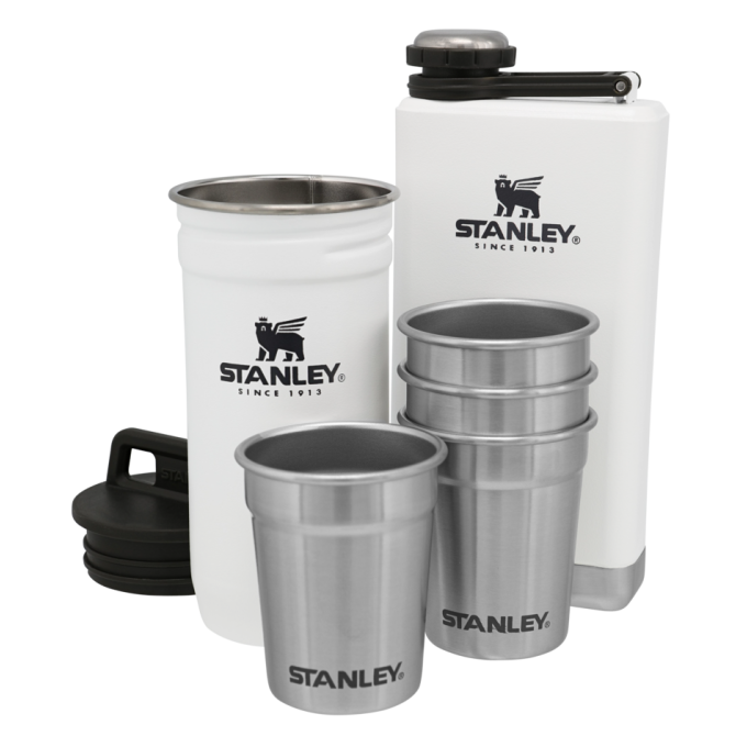 Набор Stanley Adventure: стопки 0,59 л и фляга 0,23 л, белый